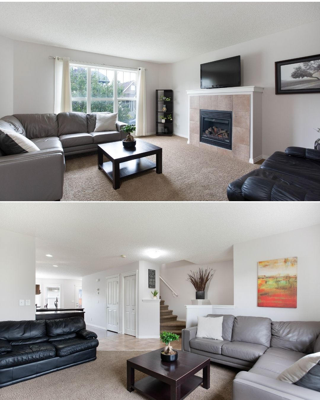 A big garage and a backyard worth using in Cranston