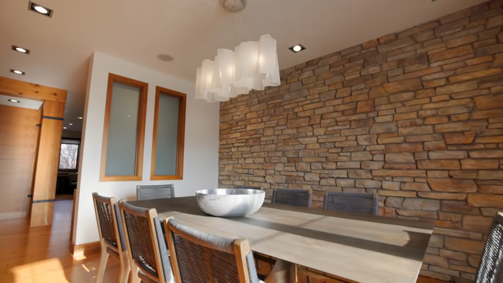 Not every luxury home needs a white kitchen